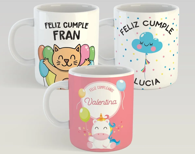 Tazas de cerámica personalizadas